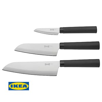 Набір ножів IKEA FÖRSLAG 3 предмети 50346829