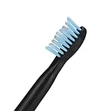 Електрична ультразвукова зубна щітка акумуляторна Shuke SK-601 водонепроникна ручка з 4 насадками, фото 5