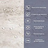 Самоклеюча вінілова плитка 600х300х1,5мм, ціна за 1 шт. (СВП-115) Глянець SW-00000504, фото 4