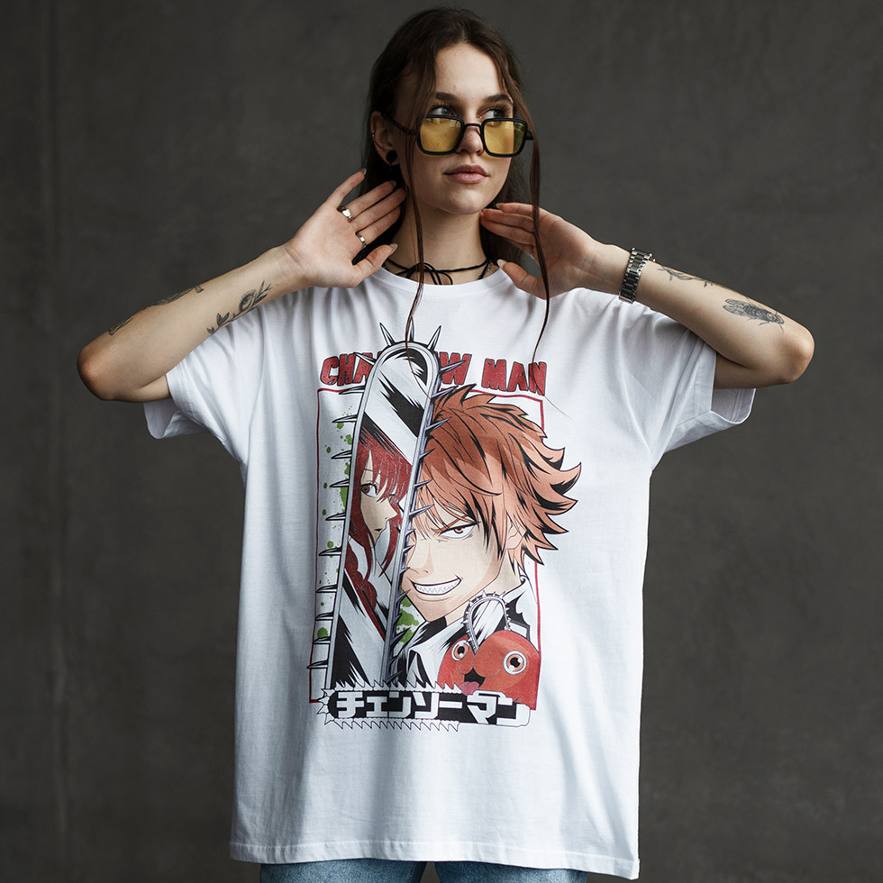 Футболка Cult - Chainsaw Man - Denji, Makima, Pochita