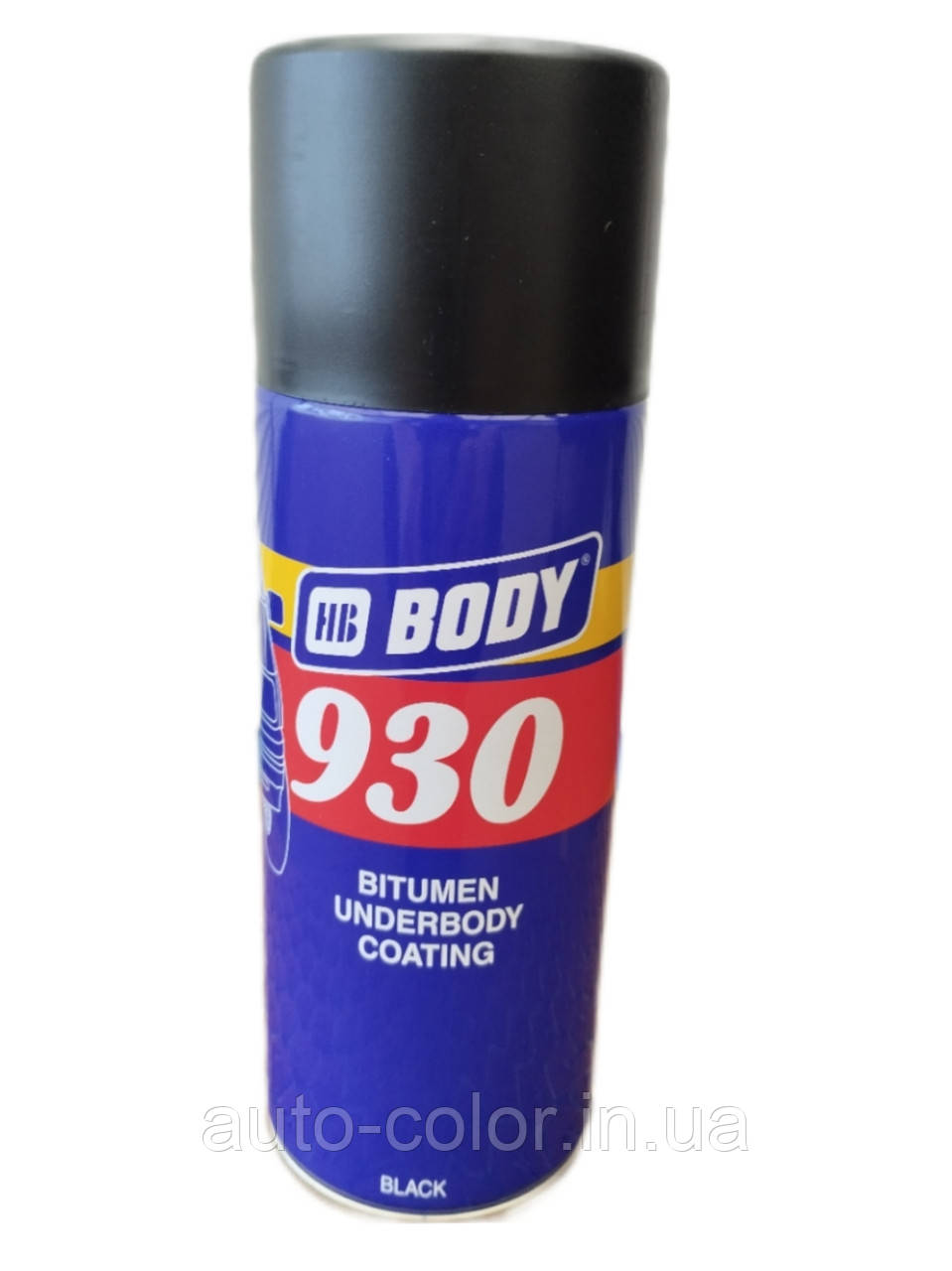 Мастика для днища BODY 930 в аерозолі 400 мл. полімерно-бітумна