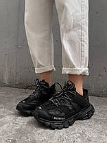 Жіночі Кросівки Balenciaga Track 3.0 Triple Black / Баленсіага Трек 3.0 Чорні, фото 3