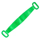 Мочалка двостороння силіконова щітка масажер Silica Gel Bath Brush скрабер для ванної, фото 7
