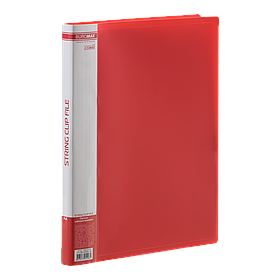 Папка-швидкозшивач А4 червона Buromax JOBMAX BM.3406-05