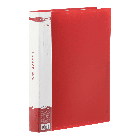 Папка А4 на 60 файлів червона Buromax BM.3621-05