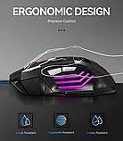 Миша ігрова з подвійним кліком G100 (1000-5500 DPI) GAMING double click USB, black, фото 4