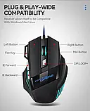 Миша ігрова з подвійним кліком G100 (1000-5500 DPI) GAMING double click USB, black, фото 3