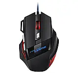 Миша ігрова з подвійним кліком G100 (1000-5500 DPI) GAMING double click USB, black, фото 7