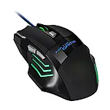 Миша ігрова з подвійним кліком G100 (1000-5500 DPI) GAMING double click USB, black, фото 8