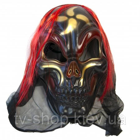 Маска з капюшоном Смерть чорна, фото 1