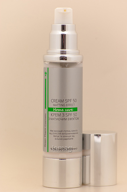 Green Pharm Крем з матуючим ефектом SPF-50 pH 5.5, 50 мл