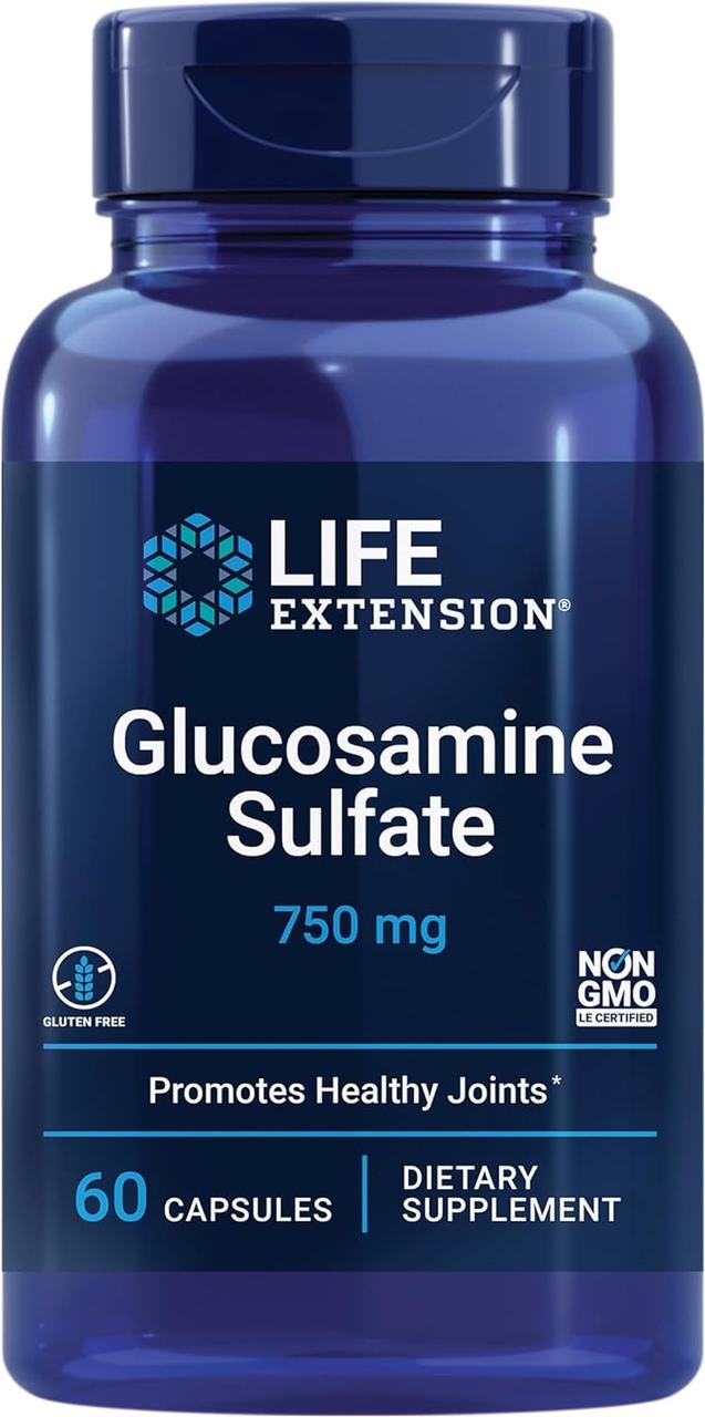 Life Extension Glucosamine Sulfate / Глюкозамін сульфат 60 капсул