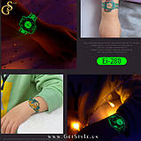 Дитячі світні татуювання Годинники Clock Tattoo 6 аркушів, фото 2