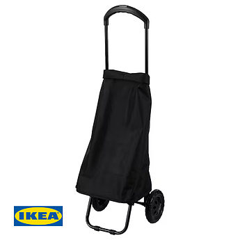 Сумка для покупок IKEA RADARBULLE 70485225 Чорна