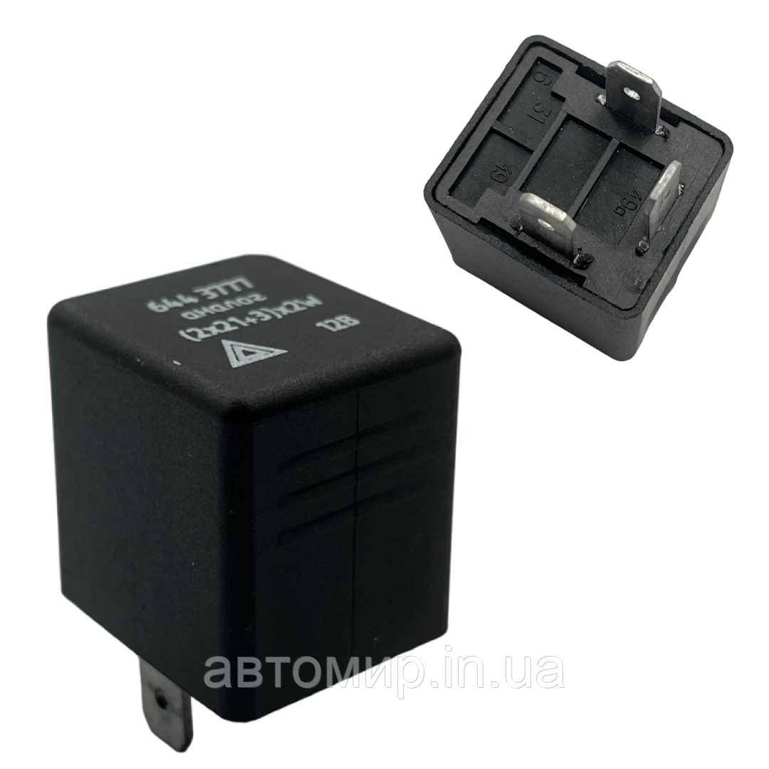 Автомобільне реле повороту на 3 контакти 12V, фото 1