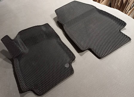 3D килимки EvaForma передні на Renault Captur 1 '13-19, 3D килимки EVA, фото 1