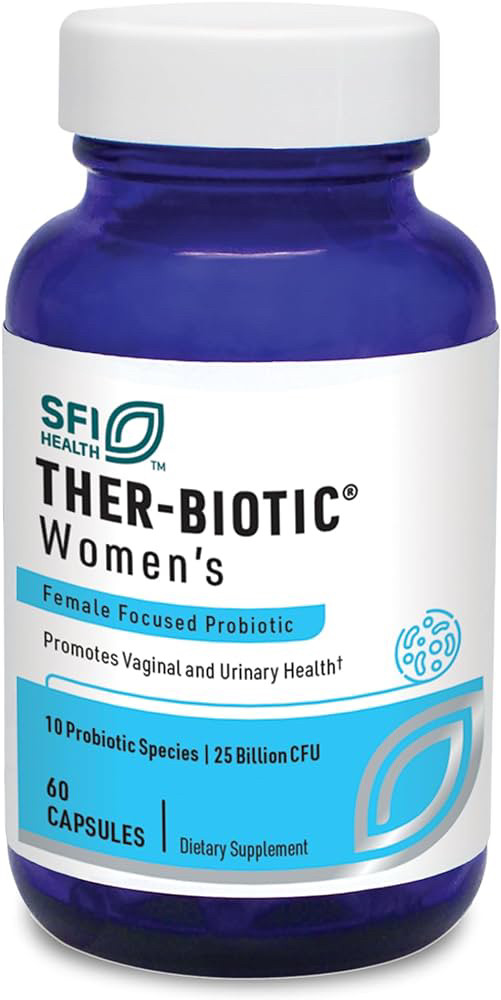 Пробіотики для жіночого здоров'я, Ther-Biotic Womens Formula, Klaire Labs 60 вег. капс BX941, фото 1