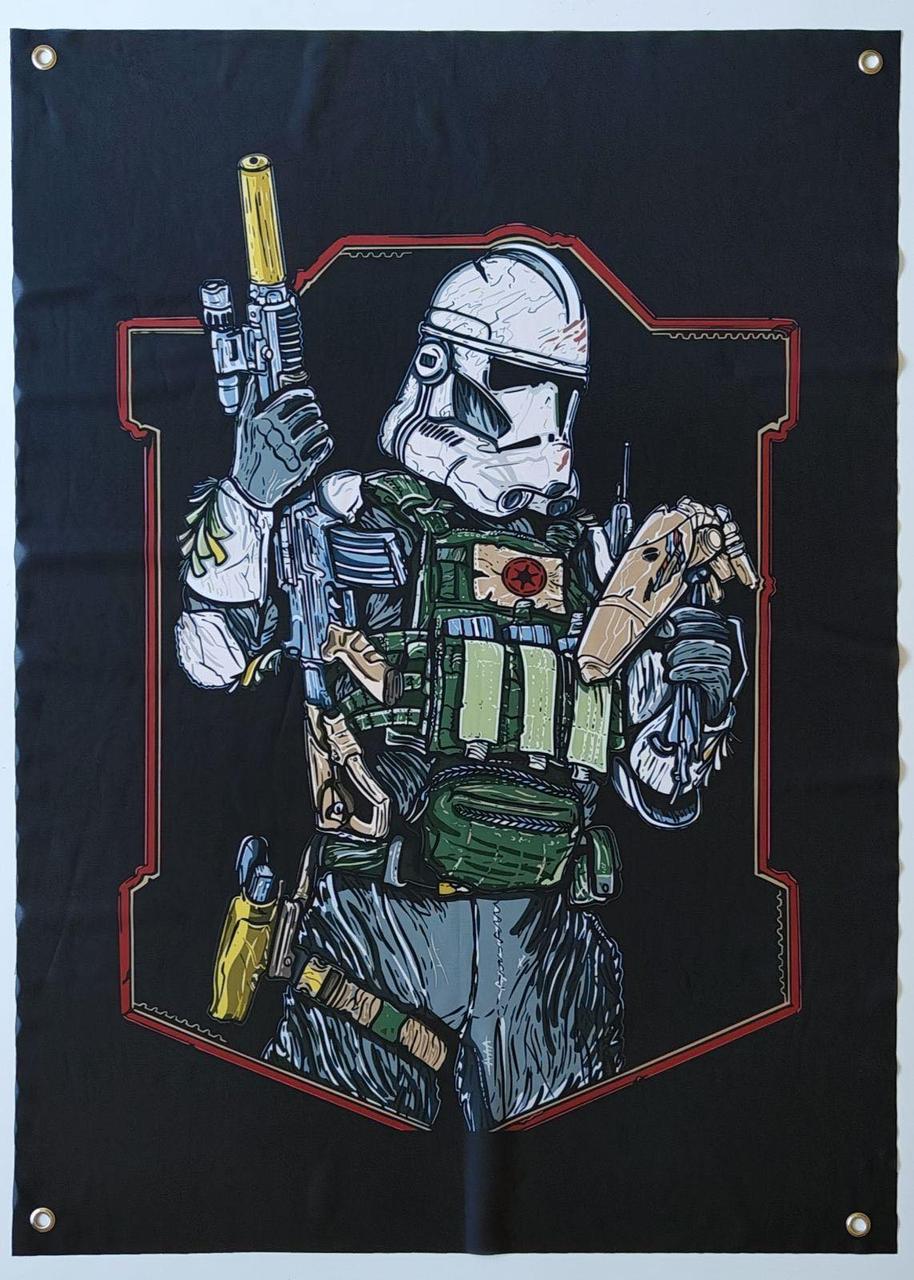 Прапор-балер star wars 900х600 мм