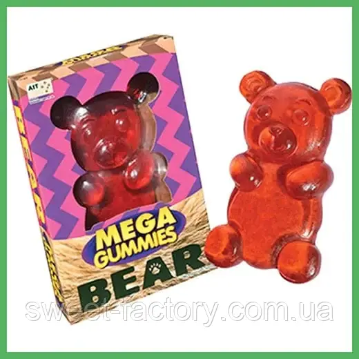 Мармелад Felko Mega Gummies Bear 600g: продажа, цена в Чернигове. Зефир ...