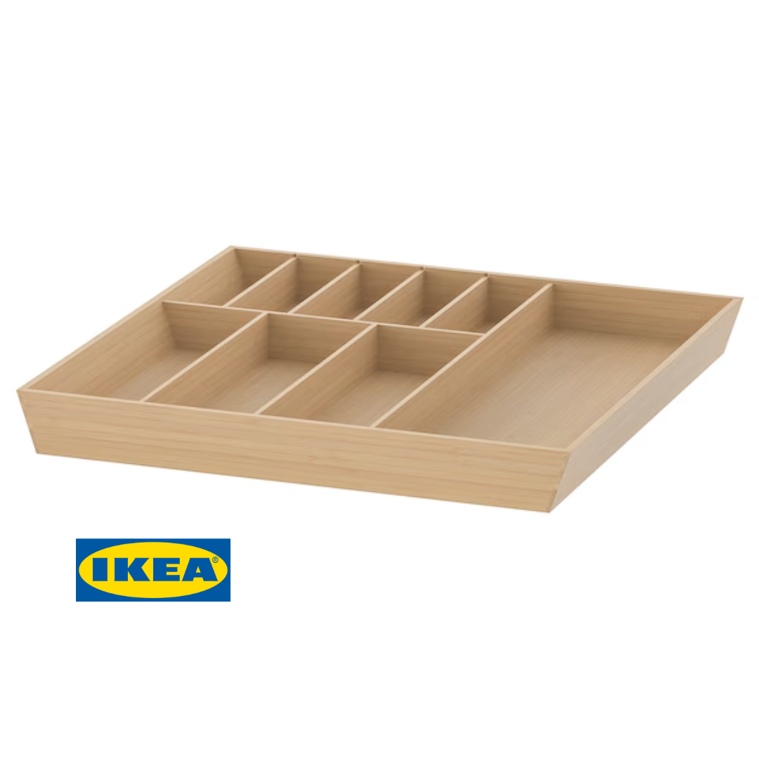 Лоток для столових приборів IKEA UPPDATERA (ІКЕА УППДАТЕРА). 704.331.04. Дерев'яний