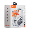 Блютуз Стерео Гарнітура Hoco W23 Колір Білий, фото 3