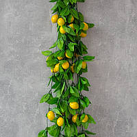 Декоративна штучна гірлянда "Лімони" 22,7 метра