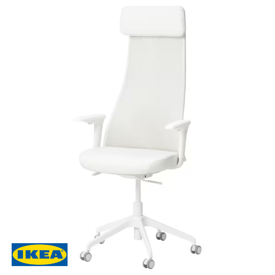 Офісний стілець IKEA JÄRVFJÄLLET (ІКЕА ЕРВФЬЄЛЕТ). 405.218.52. Білий