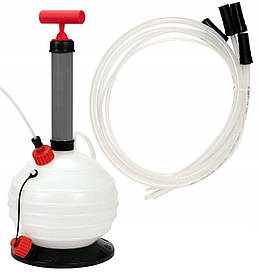 Насос ручний для відкачування мастила 6л Vorfal V01090