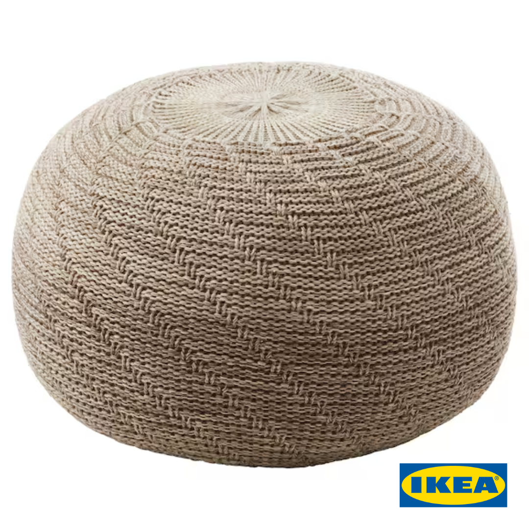 Пуф IKEA SANDARED (ІКЕА САНДАРЕД). 003.853.14. Бежевий