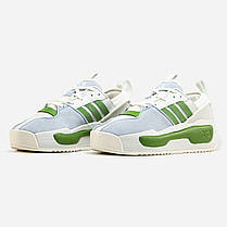 Кросівки Adidas Y-3 Rivalry Cream Green / Адідас І-3 Райвелрі Кремові із Зеленим, фото 4