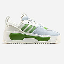 Кросівки Adidas Y-3 Rivalry Cream Green / Адідас І-3 Райвелрі Кремові із Зеленим, фото 3
