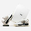 Чоловічі Кросівки Adidas Y-3 Rivalry White Beige / Адідас І-3 Райвелрі Білі з Бежевим, фото 7