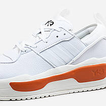 Кросівки Adidas Y-3 Rivalry White Orange / Адідас І-3 Райвелрі Білі з Помаранчевим, фото 5