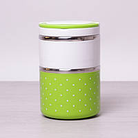 Ланч бокс обідній подвійний Kamille 1080мол KM-2103