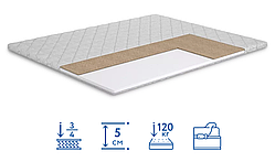 Топер матрац ортопедичний TOPPER-FUTON 1 / ТОППЕР-ФУТОН 1 кокос Матролюкс. Скручені матраци для дивана