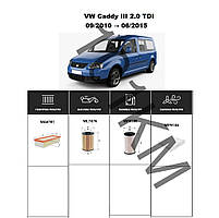 Комплект фільтрів VW Caddy 2.0 TDI (2010-2015) WIX
