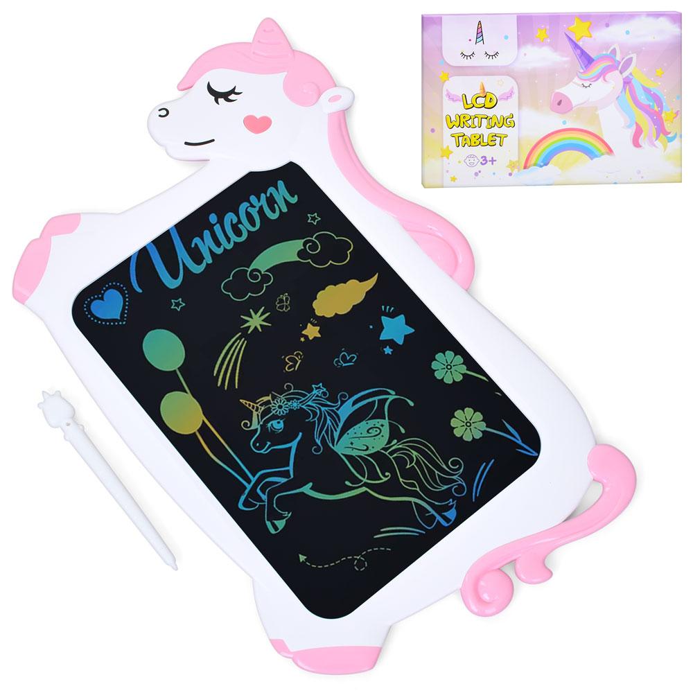 LCD планшет H015 (20шт) 10дюйм, єдиноріг, 33-21см, кольоровий, на бат(табл), в кор-ці, 35-23,5-1,5см, фото 1