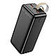 Портативна батарея Повербанк Power Bank Hoco J111C, 40000 mAh, Зовнішній Портативний акумулятор, Чорний, фото 2