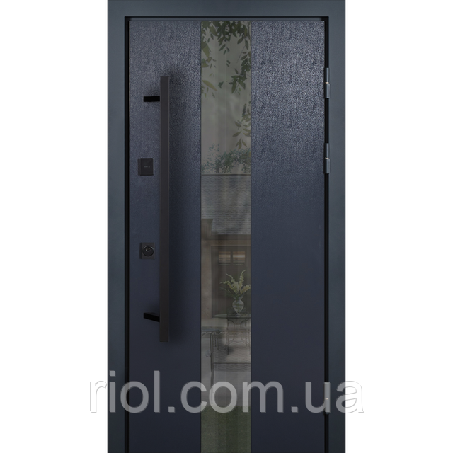 utah様 Входные двери с терморазрывом Queen Антрацит Гарантия 7 лет