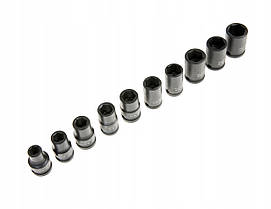 Набір ударних головок 1/2" (10-19 мм) CR-MO 20 од. V08117, фото 5