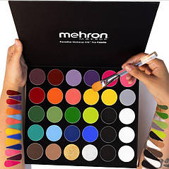 Велика палітра аквагриму Mehron Paradise Makeup AQ 30 кольорів