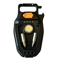 Ліхтар MULTIFUNCTIONAL LL-203-COB ULTRA(white+yellow+red) multitool Li-Ion акумулятор. магніт карабін викрутка, фото 4