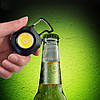 Ліхтар MULTIFUNCTIONAL LL-201-COB ULTRA (white+yellow+red), multitool, Li-Ion акум., запальничка, магніт,, фото 6