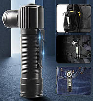 Ліхтар SY-2209-Р50+18SMD(RGB) Li-Ion акумулятор. індикація заряду ЗУ USB zoom Box, фото 4