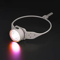 Ліхтар налобний G25-XPG+30SMD(white+yellow+red-blue) Li-Ion акумулятор. ЗУ Type-C Box, фото 4