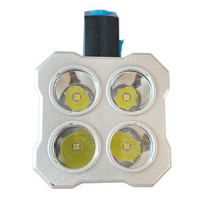 Ліхтар переносний X510-4LED+COB Li-Ion акумулятор. ЗУ microUSB Box, фото 4