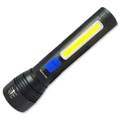 Ліхтар CB-C12-P50+COB Li-Ion акумулятор. zoom ЗУ microUSB Box, фото 3