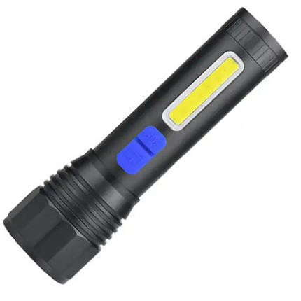 Ліхтар CB-C11-P50+COB Li-Ion акумулятор. zoom ЗУ microUSB Box, фото 3