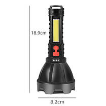 Ліхтар ZJ-05-OSL+COB Li-Ion акумулятор ЗУ microUSB Box, фото 5
