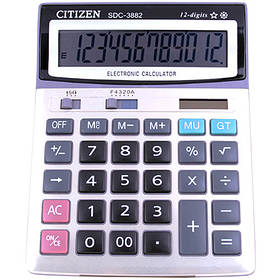 Калькулятор CITIZEN 3882 подвійне живлення